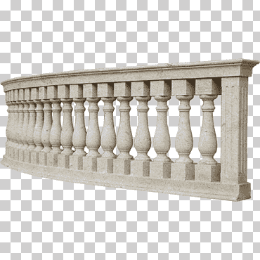 Balala Balaustrada Balcón Fachada De mármol, Balcón., diverso, mueble, escalera png