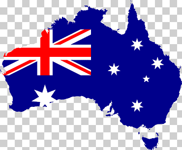 Bandera de australia y mapa, archivo de bandera de australia, australia, azul, India, Estados Unidos png