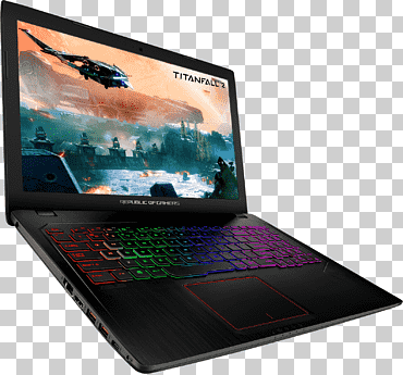 laptop intel core i7 republic of gamers, notebook, diverso, electrónica, netbook png