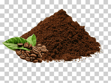 Granos de café y hojas verdes, filtro indio café arábica café café instantáneo grano de café, en polvo, Al por menor, café, polvo de cinco especias png