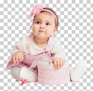 Bebé sentado al lado de la caja, regalo infantil pañal cumpleaños, bebé, tarjeta de anuncio de bebé, accesorio para el cabello, niño png