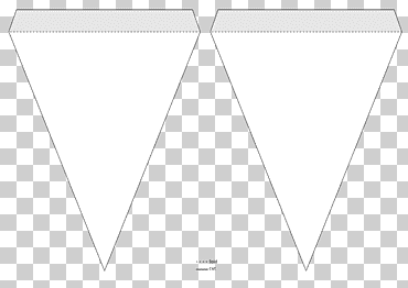 triángulo de papel blanco, banderín, ángulo, blanco, texto png