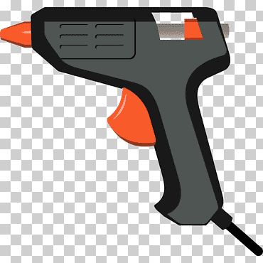 herramienta heißklebepistole, pistola de pegamento, arma, hardware de la computadora, pistola png