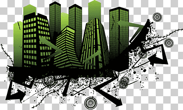 hip hop hip-hop danza flecha verde, camiseta, ángulo, pintada, silueta png