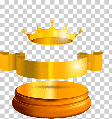 corona de oro de dibujos animados, dibujos animados, dorado, una corona png