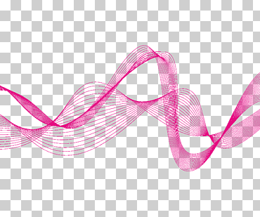 ola rayada rosa, traza curva de línea, líneas, cinta, feliz cumpleaños vector imágenes, lineas abstractas png
