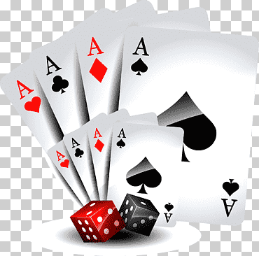dos juegos de cartas de juego as y dos dados, póquer de juego de casino de blackjack, dados de póquer, juego, dado, casino png