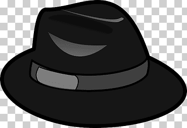 reuniones de sombrero negro fedora, enlace de sombrero, sombrero, sombrero de copa, sombrero de vaquero png