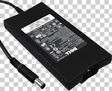 adaptador de CA del cargador de batería de Dell portátil, portátil, electrónica, adaptador, ordenador portátil png