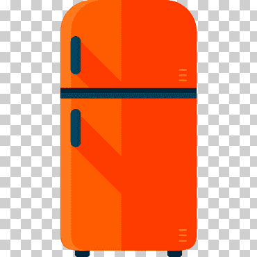 telefonia, heladera, mueble, rectángulo, naranja png