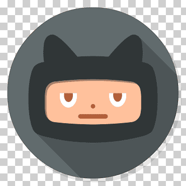 Github iconos de computadora software de computadora, github, mamífero, cara, gato como mamífero png