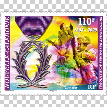 sellos de correos filatelia primer imperio francés Campagne de Prusse et Pologne Mail, stxe600 opt basrepr usd, púrpura, flor, sello de correos png