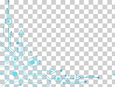 decoración de elementos de tecnología azul, azul, ángulo, texto png