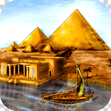 arte egipcio antiguo pintura faraón, egipto, póster, paisaje, Egipto png