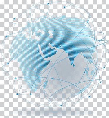 Globo azul y gris, servicio de empresa de gestión de viajes corporativos, satélite, empresa, globo, gente png