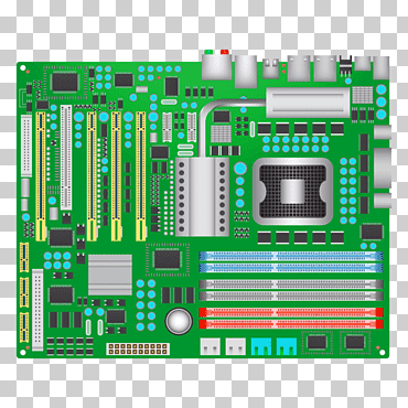 placa base computadora hardware computadora iconos, computadora, electrónica, computadora, dispositivo electronico png