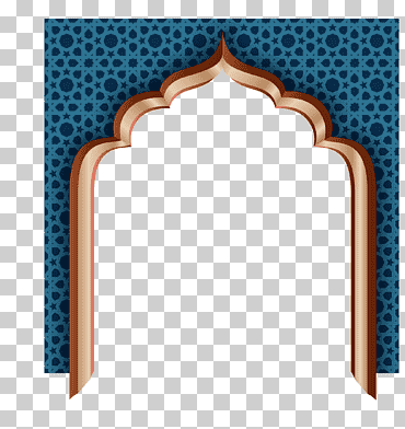 eid al-fitr eid mubarak ramadan eid al-adha, puerta de pared retro azul, arco azul y marrón, frontera, textura, cuadro png