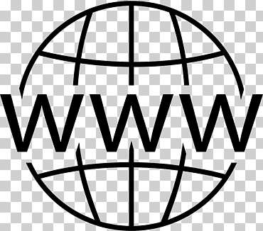 Logotipo de www, página web del logo, world wide web., texto, simetría, Internet png