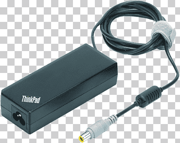 cargador de batería para portátil adaptador de ca lenovo thinkpad, laptop, electrónica, computadora, adaptador png