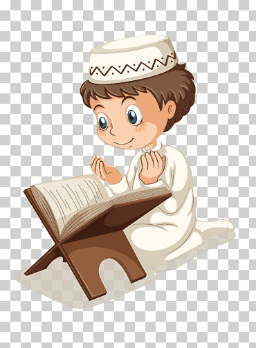 islam musulmán, islam leyendo, arrodillarse mientras lee un libro, niño, mano, leyendo png