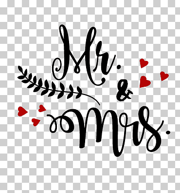 superposición de texto mr y mrs, mrs. señor., señora, amor, diverso, texto png