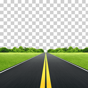 camino entre campo de hierba, camino de césped, prado, camino, ángulo, paisaje, Construcción vial png