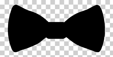 Corbata de lazo corbata con clip, corbata de lazo negro, azul, ángulo, monocromo png
