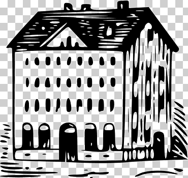 edificio en blanco y negro, edificio, blanco, edificio, texto png