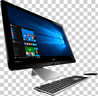 computadoras de escritorio todo en uno intel core i5 asus con pantalla táctil, computadora, electrónica, artilugio, computadora png