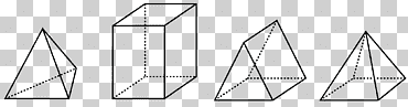 pirámide prisma triangular área triangular, tridimensional rectangular, ángulo, triángulo, simetría png