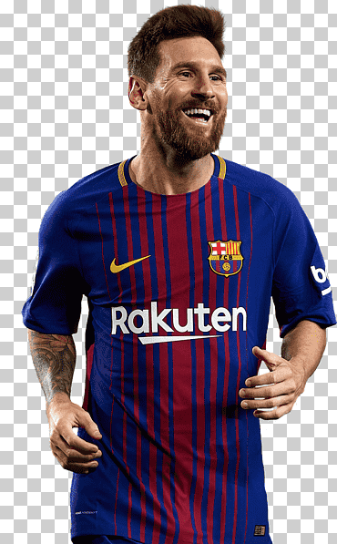 Lionel Messi, Lionel Messi, Fc, Barcelona, ​​Campamento, España, Liga, Lionel Messi 2018, camiseta, azul, tartán png