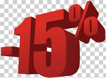 -15%, 15% de descuento en venta., diseño web, texto, logo png