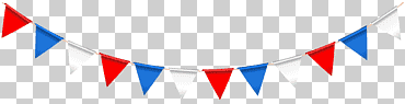 Empavesados ​​azules, rojos y blancos, Estados Unidos, EE.UU. streamer, azul, bandera, texto png