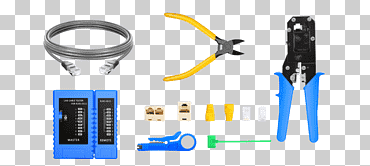 herramienta de engarce cable eléctrico cable probador cables de red, apariencia profesional de impacto, Red de computadoras, par trenzado, 8p8c png