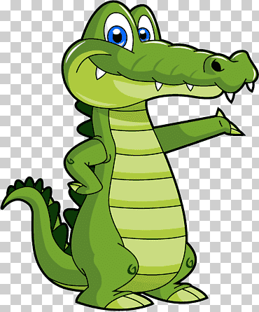ilustración de cocodrilo verde, dibujos animados de dibujo de cocodrilo, cocodrilo de dibujos animados, personaje animado, lápiz, animales png