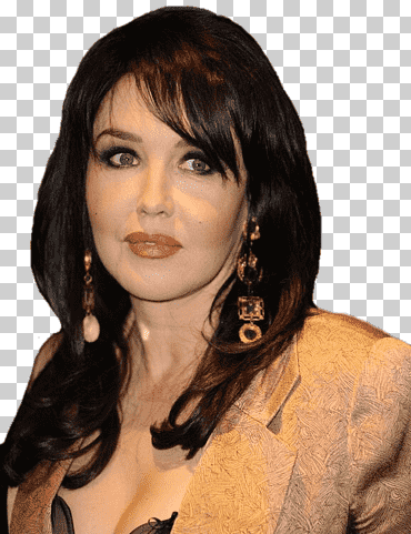 mujer con top floral marrón, isabelle adjani, en el cine, isabelle adjani, mujer png