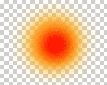 Luz roja y amarilla redonda, patrón circular de computadora, efecto de luz hd, textura, naranja, fondo de pantalla de la computadora png