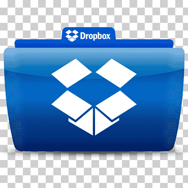 Dropbox أيقونات الكمبيوتر التخزين السحابي الحوسبة السحابية والحوسبة السحابية, الأزرق, المستطيل, الكمبيوتر png
