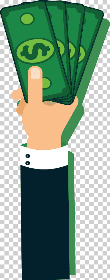 billetes de dinero en efectivo, factura a mano, ángulo, pago, hierba png