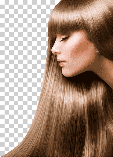 Cabello castaño de las mujeres, cuidado del cabello pelo brasileño alisado salón de belleza, cabello, gente, productos cosméticos, integraciones de cabello artificial png