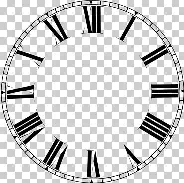 esfera de reloj números romanos dial, reloj, ángulo, blanco, simetría png