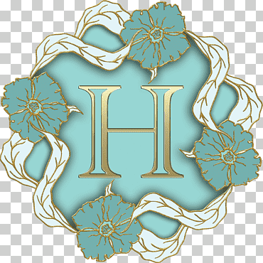 trullo y flores blancas con la letra h ilustración, tema de flores mayúscula h, diverso, alfabeto, trullo png