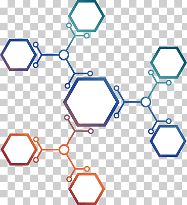 hexágono de la molécula euclidiana, y estructura molecular hexagonal, diagrama verde, azul y blanco, ángulo, otro, texto png