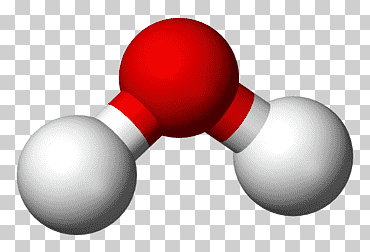 molécula agua enlace de hidrógeno polaridad química enlace químico, 3d, esfera, química, átomo png