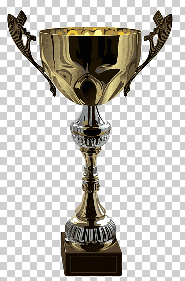 Trofeo dorado, trofeo, trofeo de copa., medalla, trofeos, trofeo y medallas png
