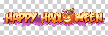 banner de tragamonedas de halloween feliz, halloween, feliz Halloween, vacaciones, texto png