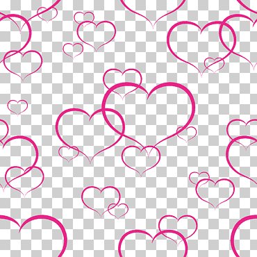 Ilustración de plantilla de corazones rosados, patrón de material, material de diseño de patrón de sombreado, amor, púrpura, texto png