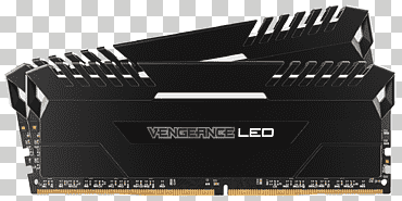 ddr4 sdram corsair componentes diodo emisor de luz memoria de la computadora perfil de memoria extrema, memoria ram, transferir, RAM, hardware de la computadora png