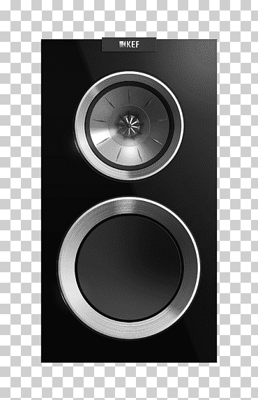 altavoz negro, caja de altavoz kefa altavoces de computadora, altavoz, electrónica, monocromo, altavoz png
