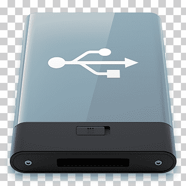 Ilustración de hdd portátil, rectangular, negra y gris, dispositivo electrónico, dispositivo multimedia, accesorio electrónico, grafito usb w, electrónica, artilugio, dispositivo electronico png